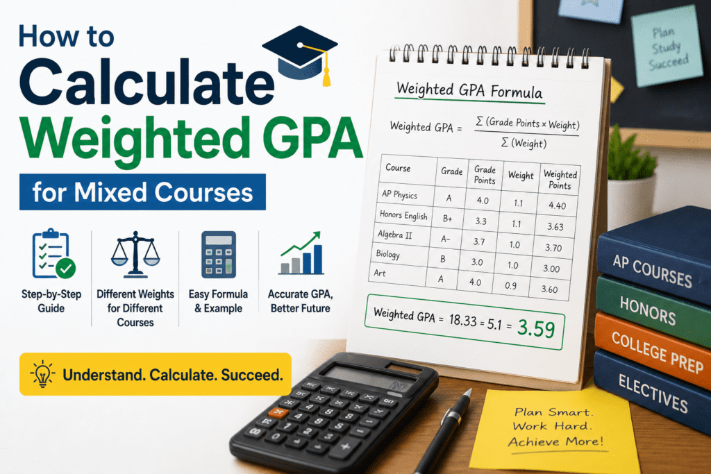 How to Calculate Weighted GPA