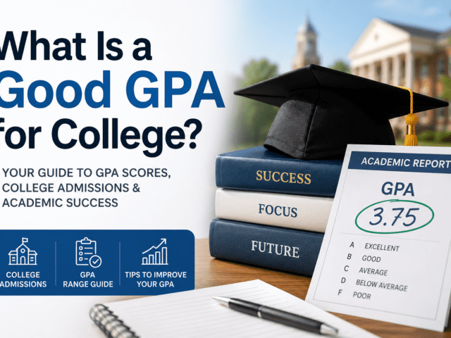 What Is a Good GPA for College?
