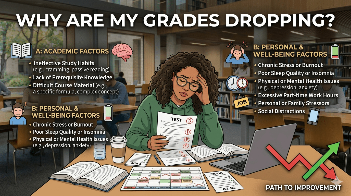 Why are my grades dropping?