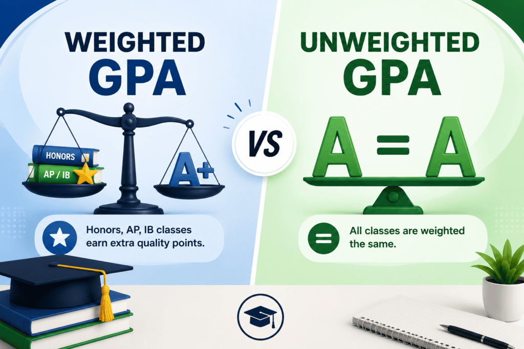 Weighted vs Unweighted GPA